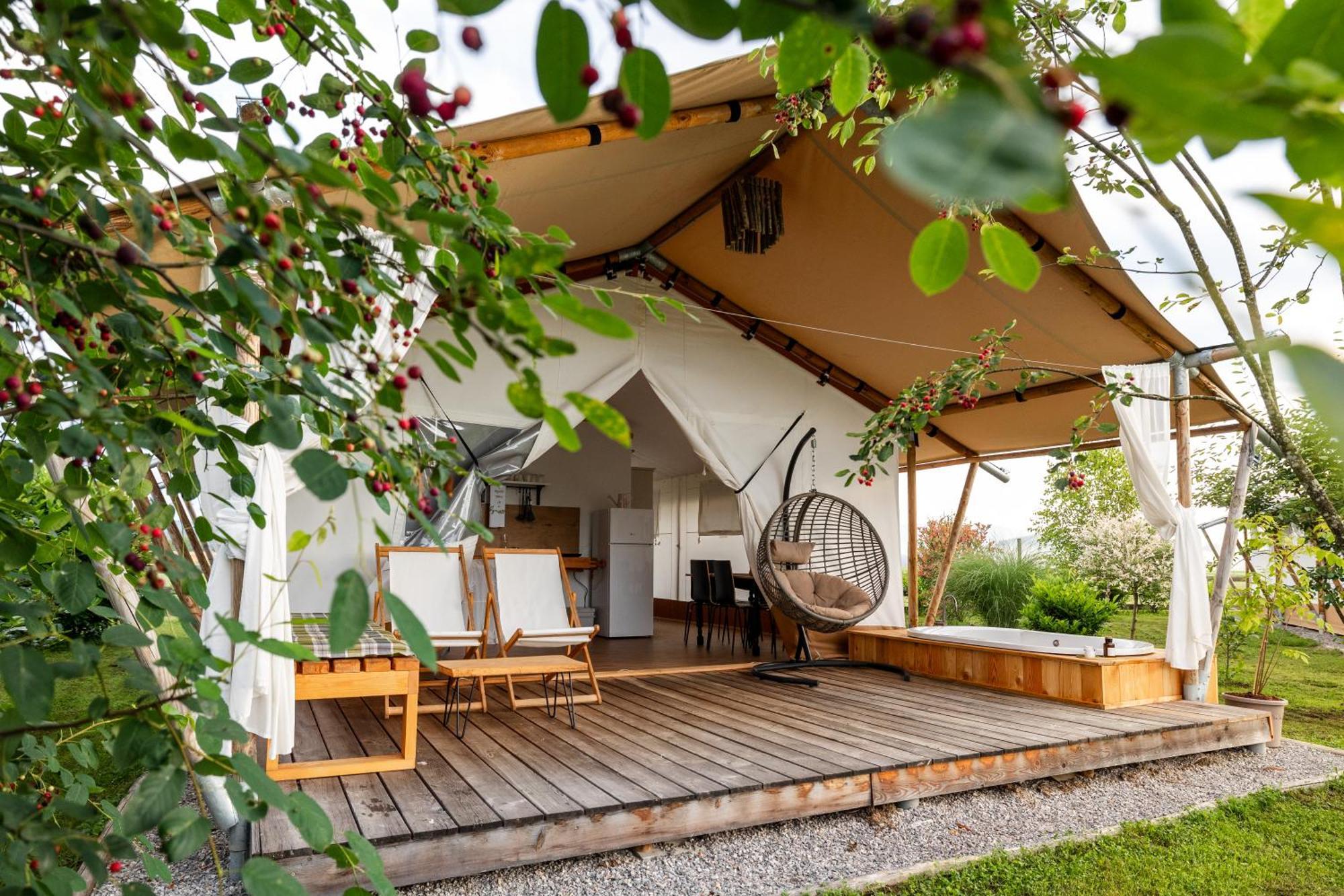 Glamping Kolpa Resort Gradac Esterno foto